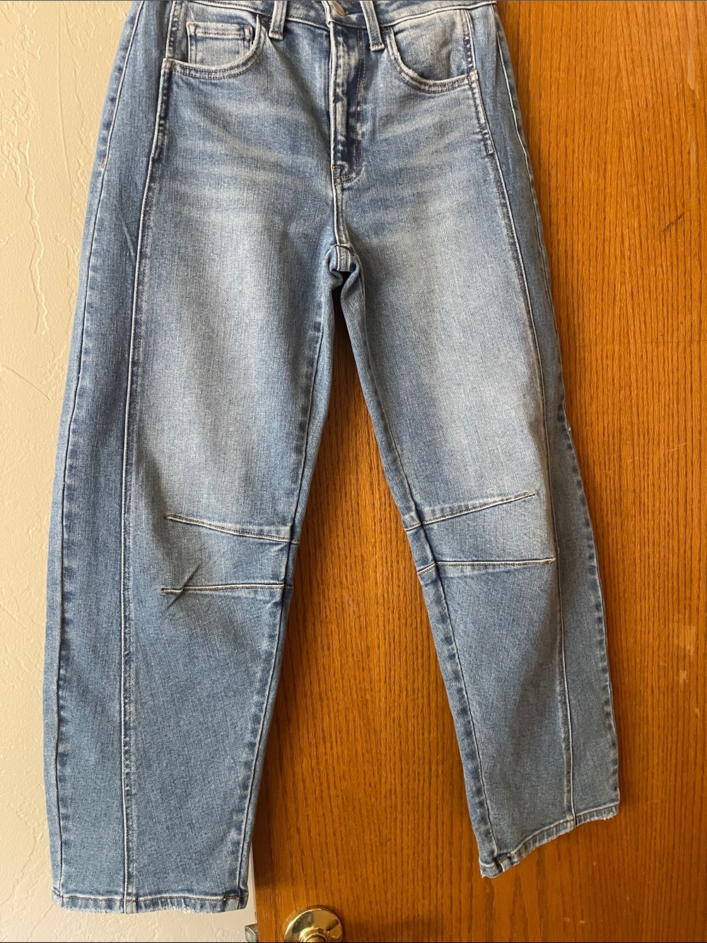 Vici Light Blue Straight Leg Jeans size 26 - Picture 4 of 8